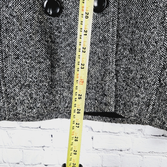 POWDER ROOM | double breasted lined boucle pea coat - Picture 12 of 12